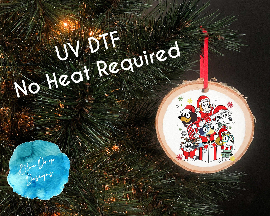 Christmas UV DTF Transfers - Ginger Friends Readily Transferrable