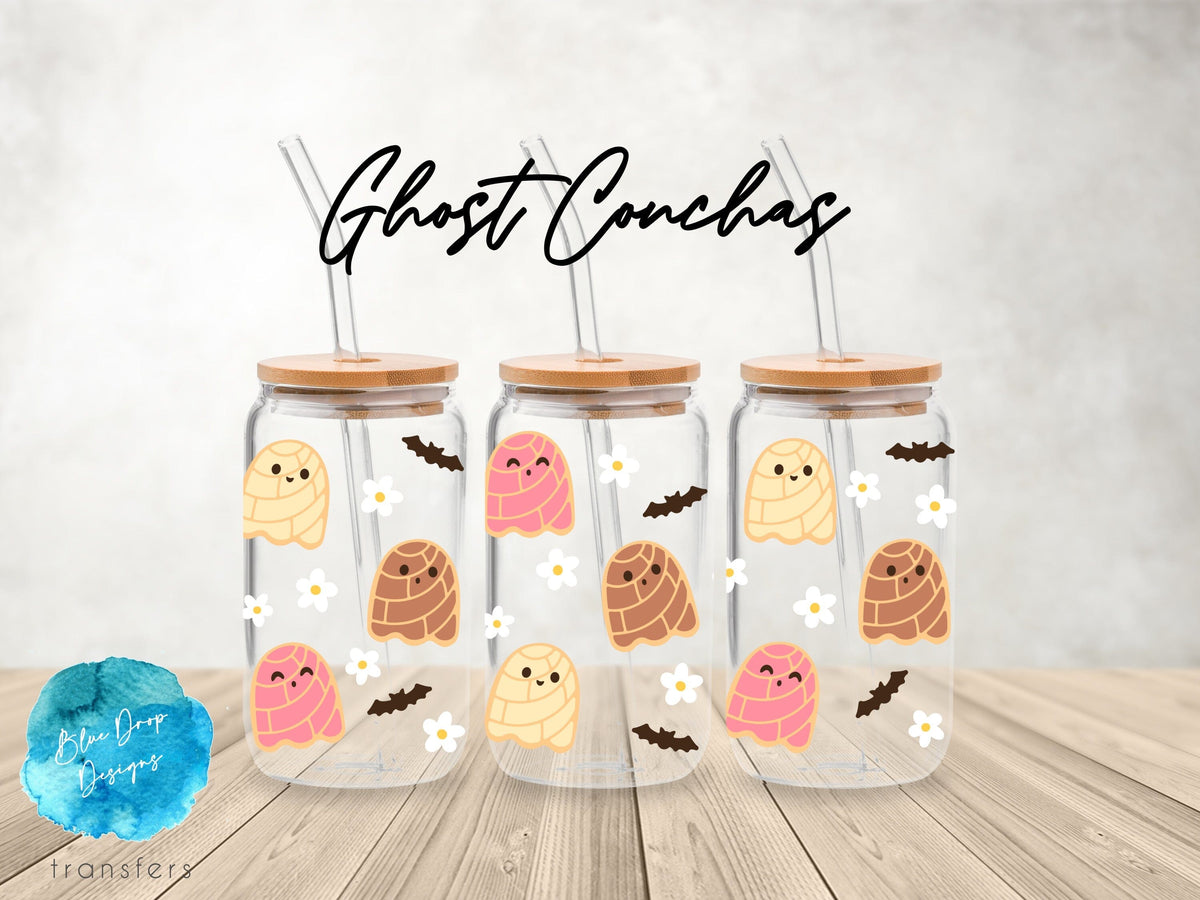 Concha Ghosts | Cold Cup Wrap