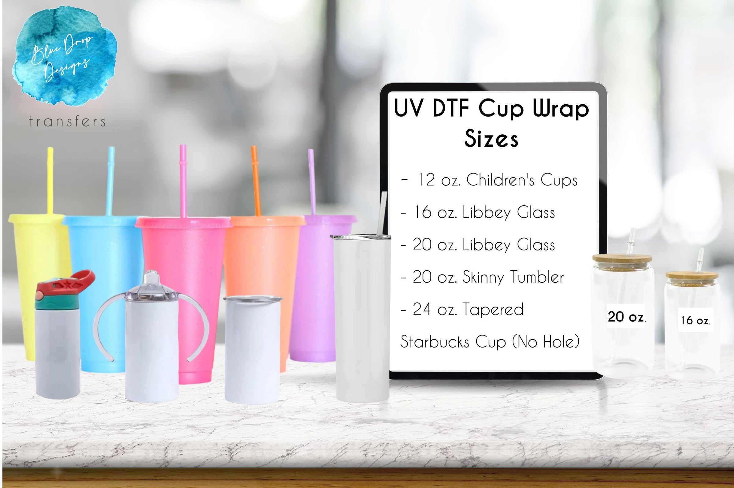 Wednesday - 16 oz Libbey Cup Wrap